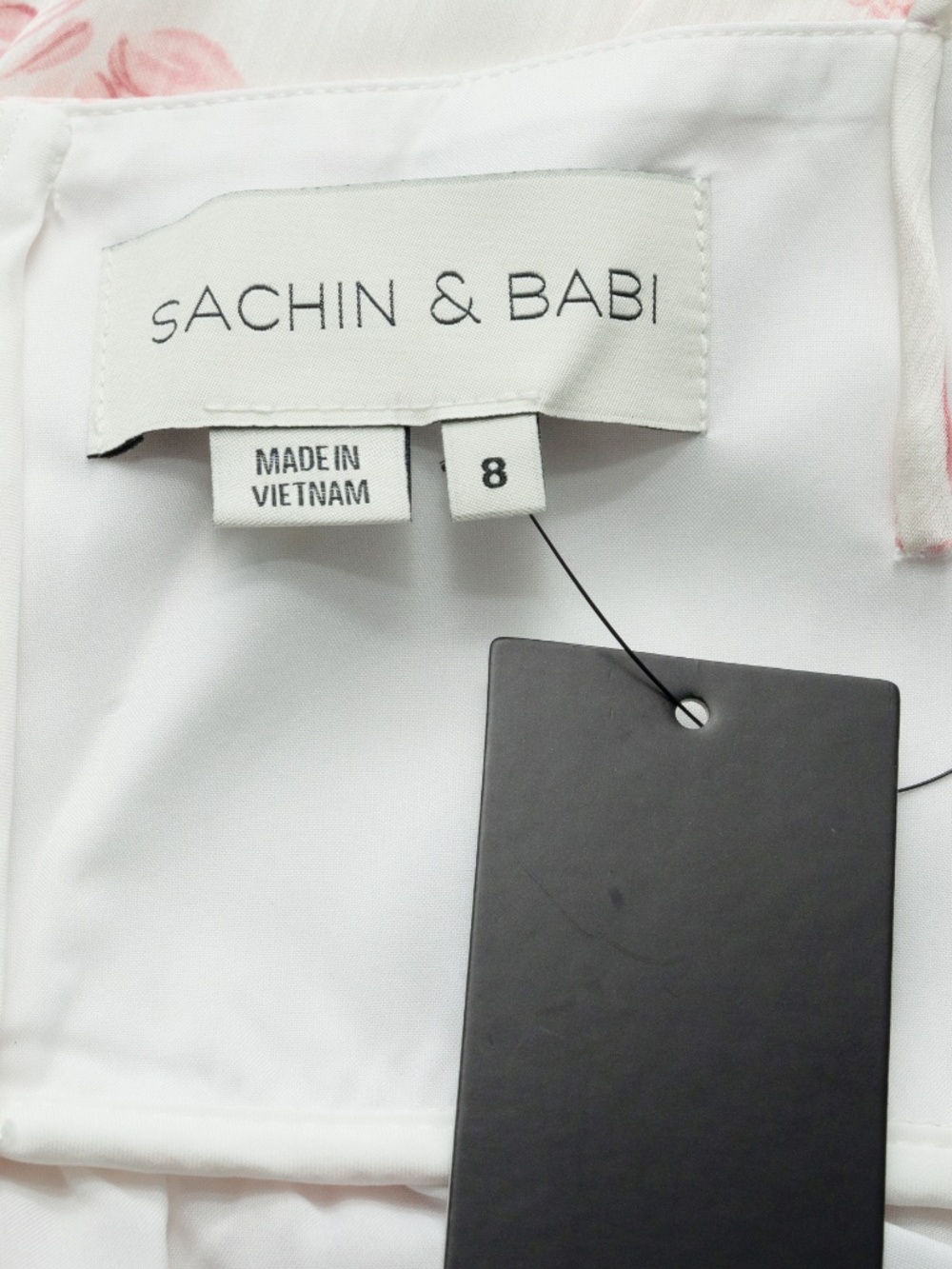 SACHIN & BABI - Jessica Gown Rouge Watercolor Floral Gown - Picture 5 of 11